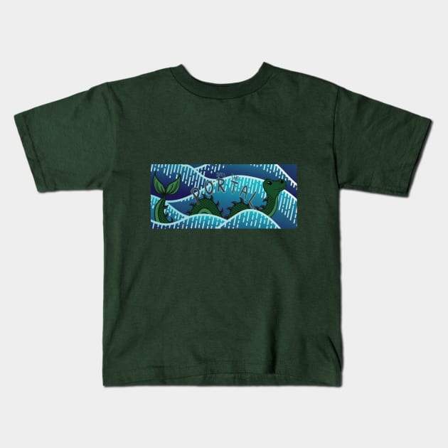 Into the Portal OGOPOGO Kids T-Shirt by Into The Portal 